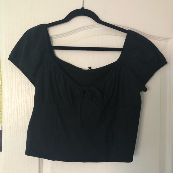 Black Pretty Corset Tee - Picture 2 of 4